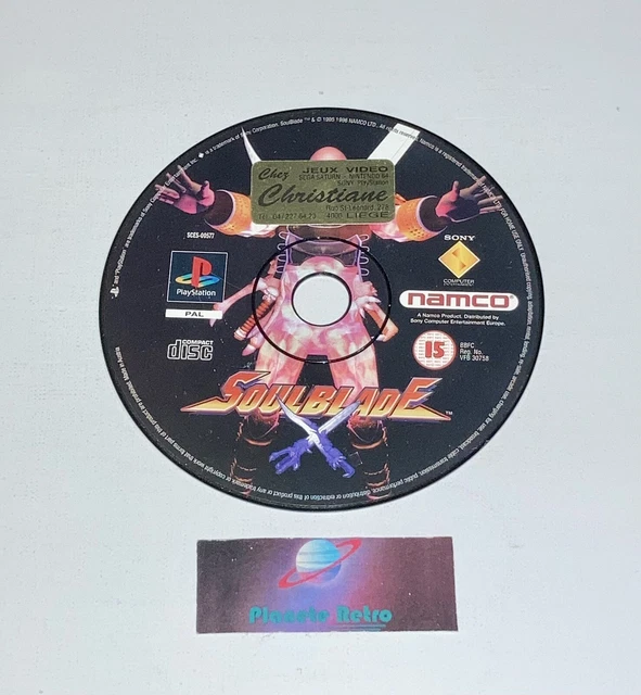 Jeux PlayStation 1 PAL : Tekken 2 Et Soulblade - 2 Jeux PS1 En Bon état