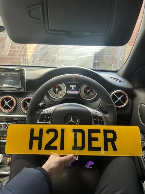 Haider Number Plate - H21DER