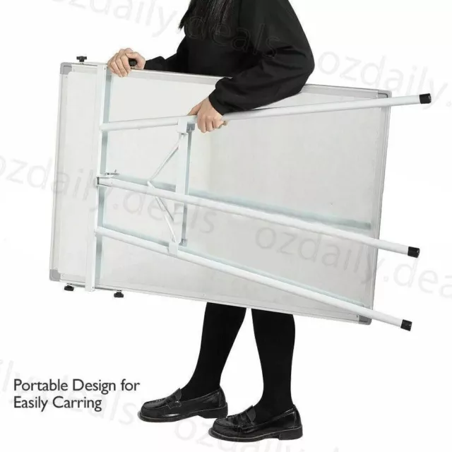 60 x 90cm Magnetic Easel Whiteboard Portable Stable with Telescopic Tripod Stand 3