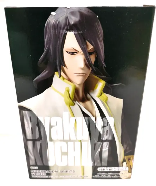 Bleach Byakuya Kuchiki 6.7in Figure Solid And Souls BANDAI 2023 Anime From Japan