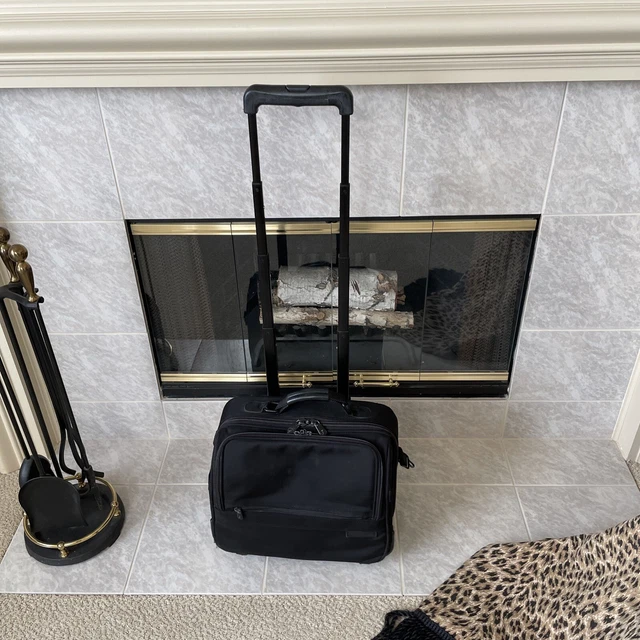 Briggs and Riley Carry On & Underseat Black Bag Luggage Suitcase 2-Wheel 13"