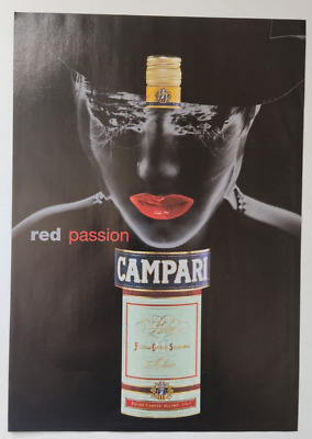 Pubblicita' Advertising Werbung Campari Red Passion Bottle Bottiglia  2006 (R1)