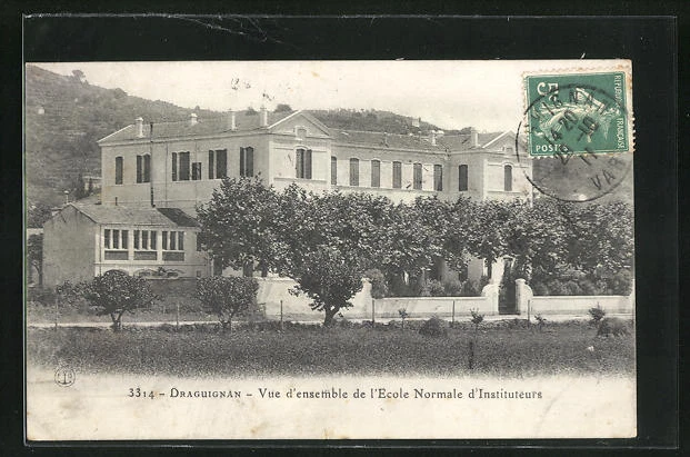 CPA Draguignan, Vue d´ensemble de l´Ecole Normale d´Instituteurs 1911