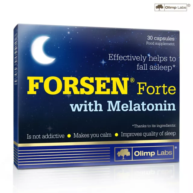 OLIMP FORSEN FORTE - Supplement For Relaxing Sleep - Peaceful Nights