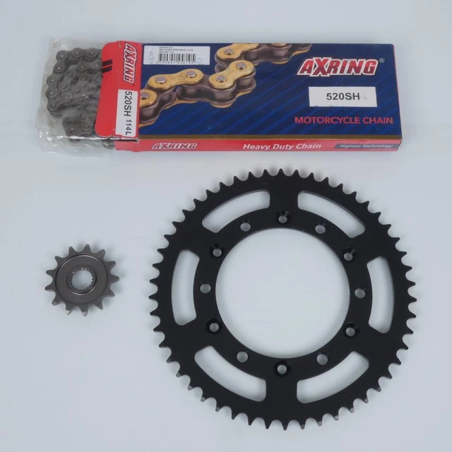 Kit Chaîne Complet Yamaha YZ 250 1985-1993 - Rapport 14/51, Compatible Modèles 56A 1LU 3SP Etc.