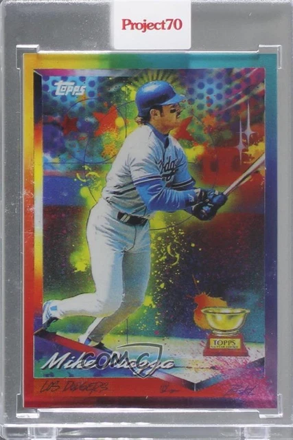 2021 Project 70 Online Exclusive Mike Piazza RISK (1994 Topps Baseball) #24 HOF