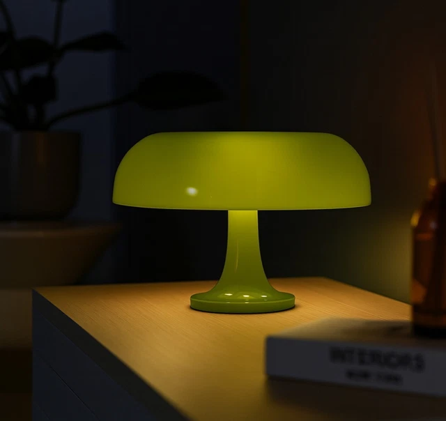 Lampadaire champignon avec jardinière, Massive années 70