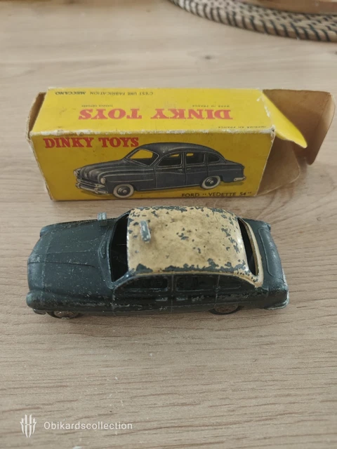 Dinky Toys Ford Vedette #24Q – Ancien, Très Bon État, Sans Boîte