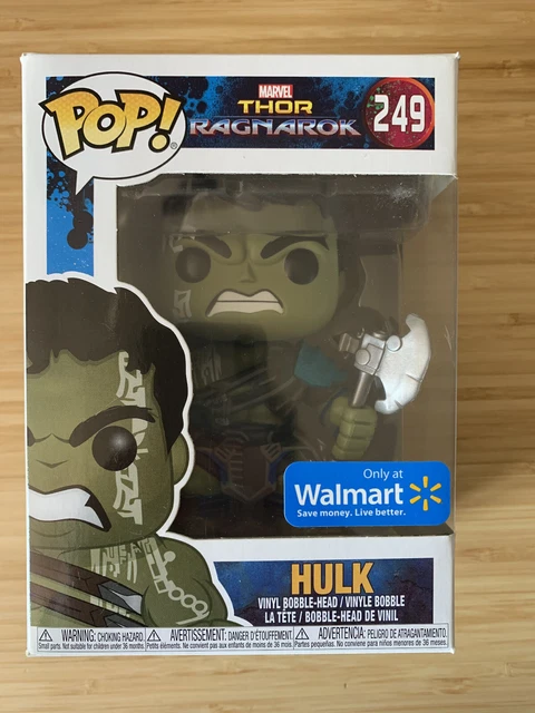 Funko Pop Marvel 249 : Hulk - Thor Ragnarok - Walmart Exclusive