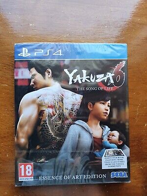 Yakuza 6: The Song of Life Essence of Art edition - PAL - PS4, Brand New
