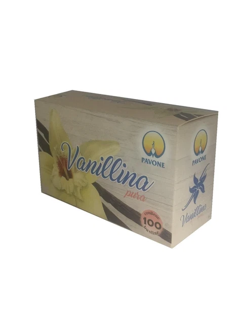 Pavone Vanillina Pura Gr 0,5 X 100 Bustine