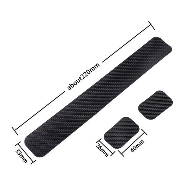 Autocollant De Protection De Pommeau De Levier De Vitesse En Fibre De Carbone Pour Raptor 2 96712213 - 5
