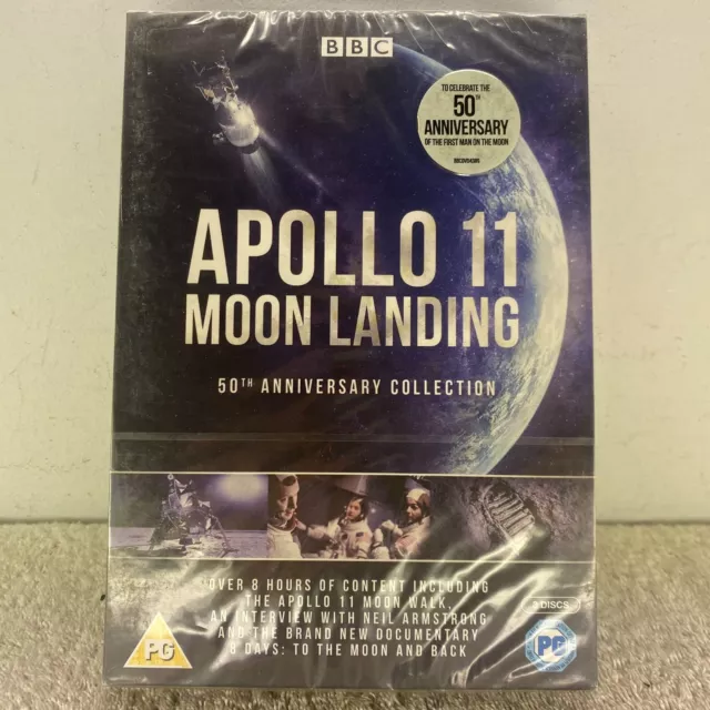 Apollo 11 Moon Landing 50th Anniversary Collection BBC DVD Boxset New & Sealed