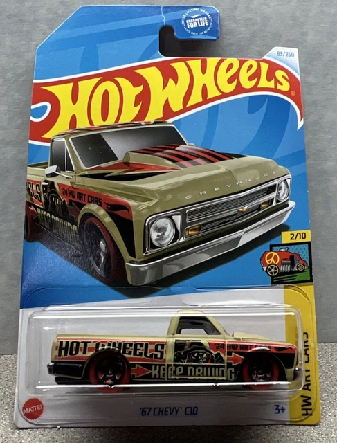 Hot Wheels 2024 Mainline E Case HW Art Cars '57 Chevy 121/250