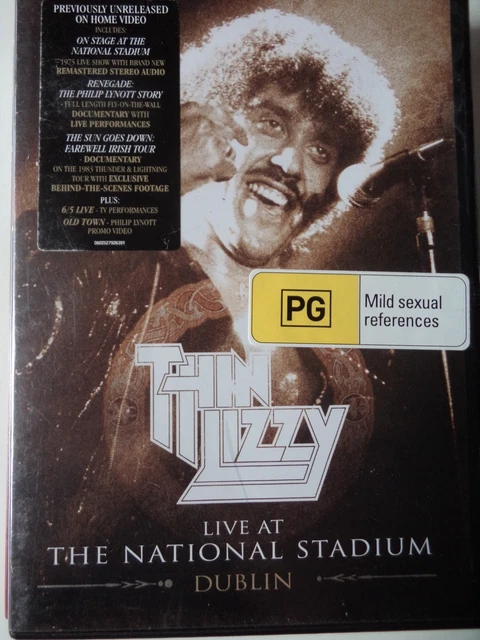 DVD！THIN LIZZY / NATIONAL STADIUM DUBLIN Thin Lizzy | Musik | Live At The National Stadium Dublin