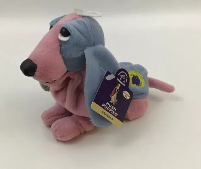 Applause Hush Puppies Cascade Blue Basset Hound Dog Plush #24631 #5 of 6 New Tag