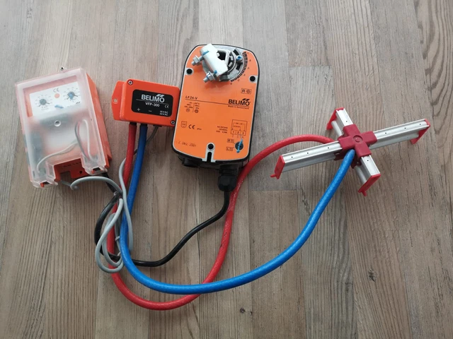 3 pezzi regolatore portata volumetrica Belimo LV 24-V + VFP-300 + VRP attuatore