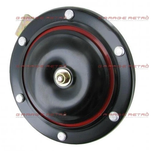 thumbnail image 2 of 6 Volt Low Tone Horn – FLOSSER Italy, For VW Beetle T1 T2 Bus Ghia 1949-66, EMPI 98-2030 2 of 2