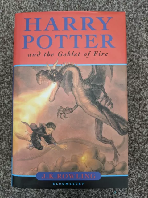 Harry Potter and the Goblet Of Fire - J K Rowling - 2000 Bloomsbury Hardcover