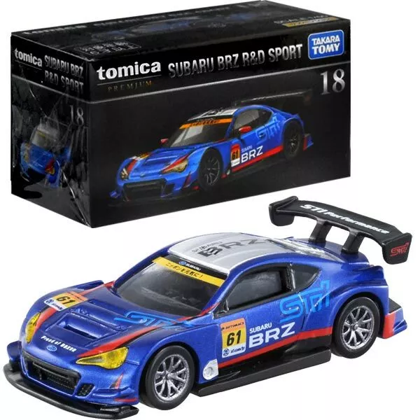 Takara Tomy Tomica Premium No.18 Subaru Brz R&D Sport scale 1/60 Diecast Car Toy