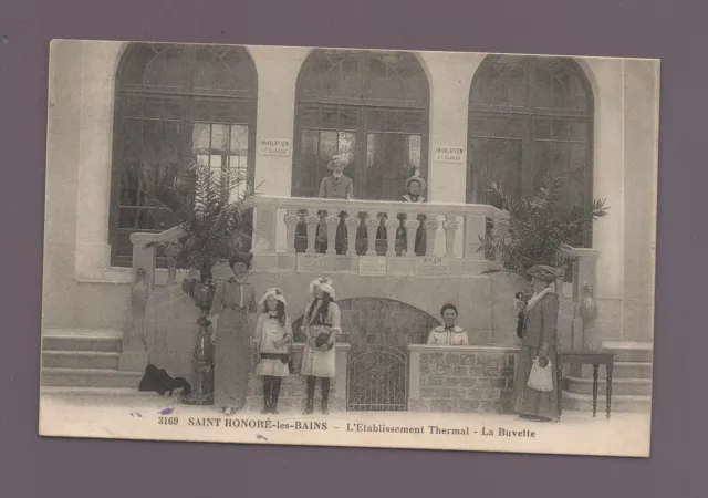 SAINT HONORE LES BAINS - thermal establishment - La buvette (56)