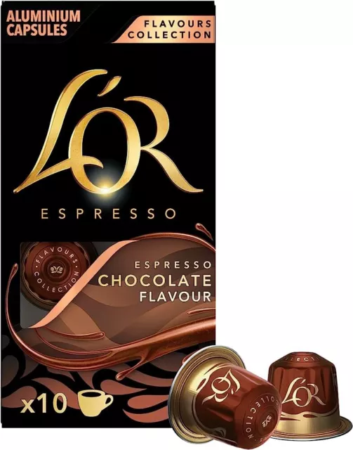 L'OR Espresso Café Splendente- intensité : 7 - boîte de 40 capsules -  Caféfavorable à acheter dans notre magasin