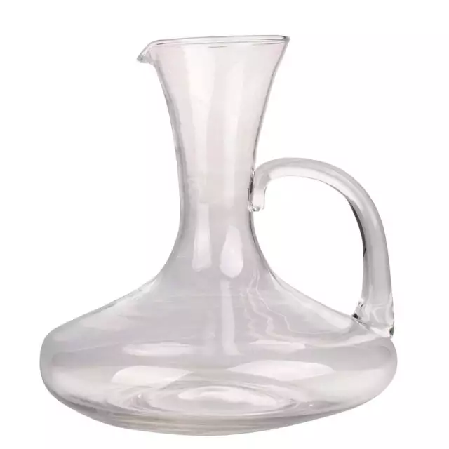 DECANTER AREATORE PER vino in vetro borosilicato 1,8 litri con manico  Rubino EUR 19,90 - PicClick IT