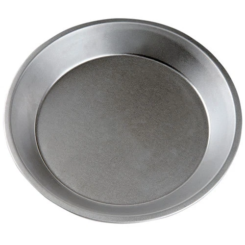 Pie Pan 10"Diam., Natural Aluminum Finish