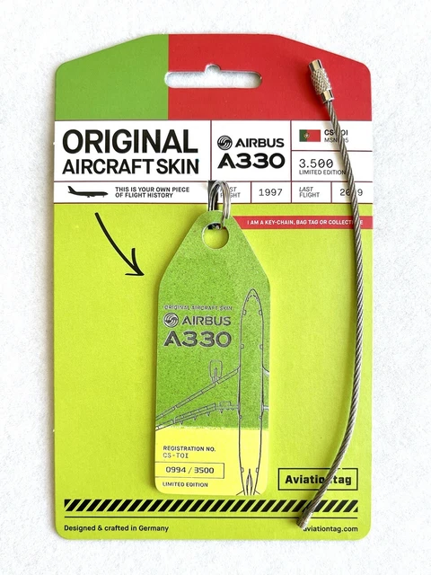 TAPポルトガル A330 タグ キーホルダー Aviationtag 【公式通販】