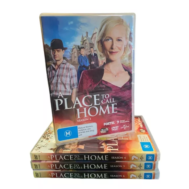 A Place to Call Home TV Series DVD Complete Lot Seasons 3 4 5 6 Regions 2 & 4