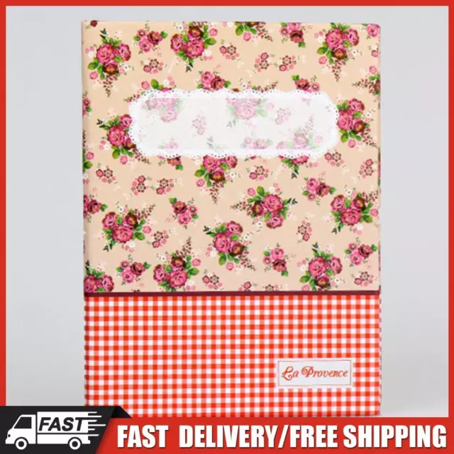 Floral Cover Insert Album Plug-in 4R 100 Sheets Photo Booklet for Kids Children