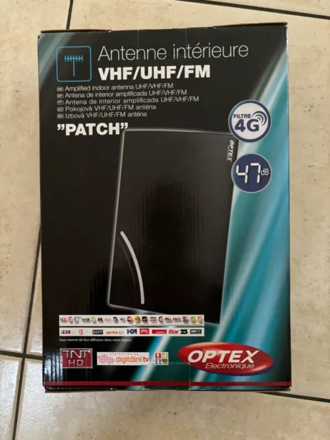 Antenne intérieur VHF/UHF/FM OPTEX Compatible TNT HD