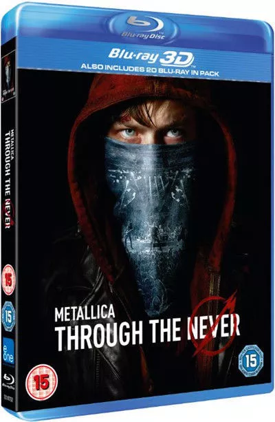 Metallica Through The Never NEW BLU-RAY (EO10795BR) [2014]