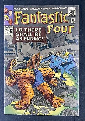 Fantastic Four (1961) #43 FN/VF (7.0) Frightful Four Medusa Doctor Doom