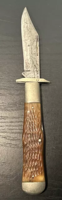Vintage Cattaraugus Cutlery Co. King Of The Woods Lockback Knife