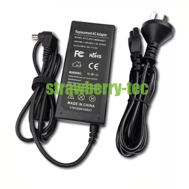 Power AC Adapter Laptop Charger for Toshiba Satellite C50A C-50A Series Notebook