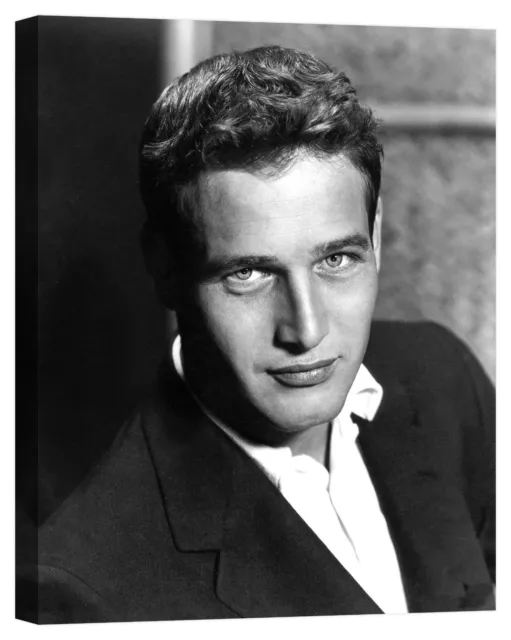quadro Paul Newman Stampa su tela Canvas effetto dipinto