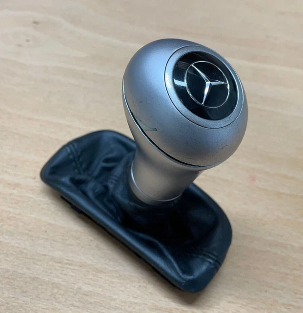 MERCEDES C CLK Class W203 W209 Gear Knob Selector Leather/ Gaiter ...