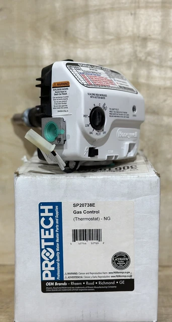 OEM RHEEM RUUD Richmond Honeywell Water Heater Natural Gas Valve Fits  SP20738E $200.00 - PicClick