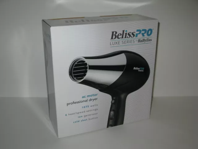 BABYLISS BELISS PRO Luxe Series Professional Hair Dryer. Model