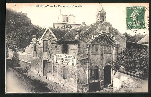 CPA Groslay, La Ferme de la Chapelle 1913