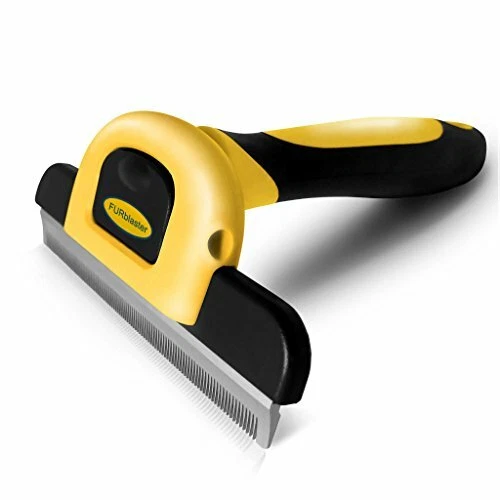 Gentle & Effective Hair Shedding Brush Grooming Tool for Dogs & Cats