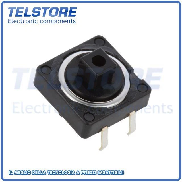 1pcs  Microcommutatore TACT SPST-NO Pos 2 0,05A/12VDC THT 1,27N SKHCBEA010 .