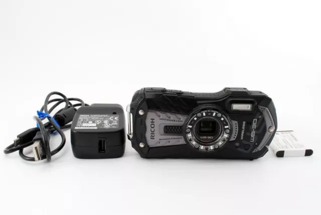 *Excellent+++++*RICOH Waterproof Digital Camera RICOH WG-30 From Japan