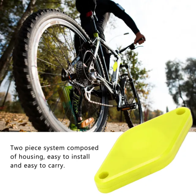 (Yellow)Bicycle Locator Anti Theft Anti Loss Bicycle Locator Protection Cover