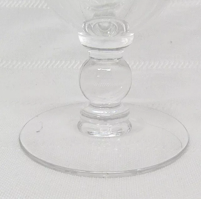 Imperial Glass Co. " Candlewick " 6" Stem Goblet 2