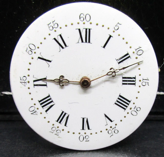 Mouvement Mécanique Pour Montre De Poche - 30 Mm - À Remonter à La Clé - Pièce Détachée Vintage