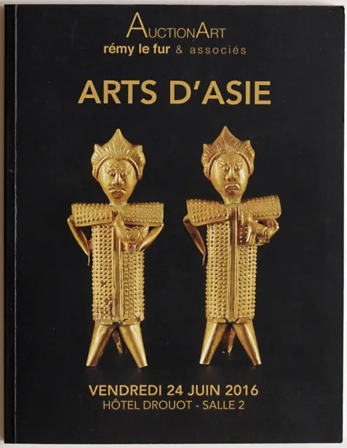 Asian art DROUOT 2016 auction catalogue