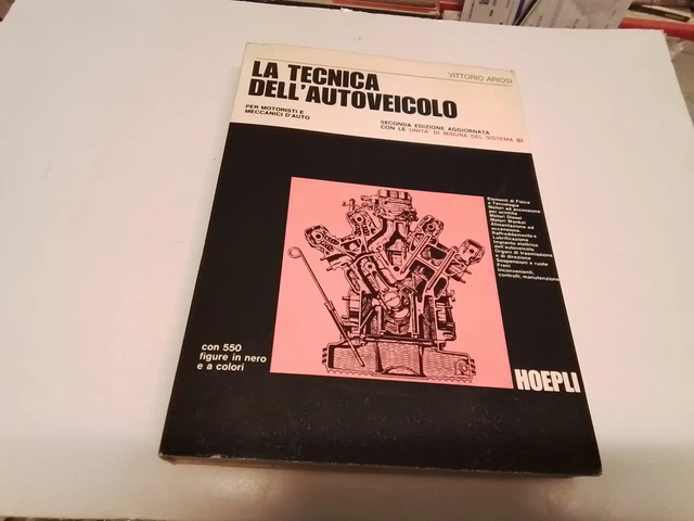 LA TECNICA DELL'AUTOVEICOLO-VITTORIO ARIOSI-HOEPLI 1977, 1n24
