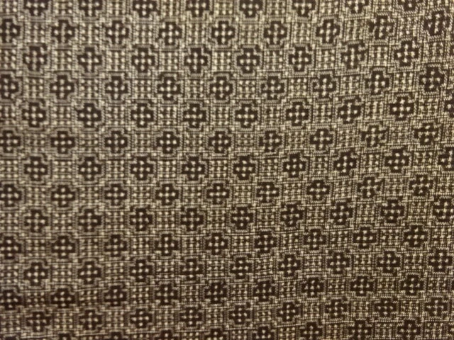 6769276: Japanese Kimono / Antique Mens Kimono / Doro Oshima Tsumugi / Woven Cro